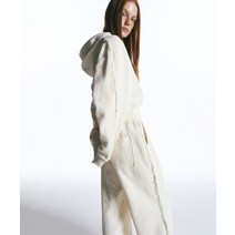 INSILENCE WOMEN 리버스 테슬 후디 CREAM Reverse Tassel Hoodie