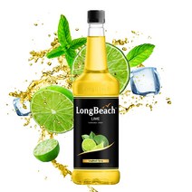 롱비치 라임시럽 (740ml), 740ml, 1개