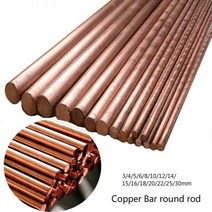 둥근 구리 막대 길이 100mm 직경 3 4 5 6 8 10 12 14 15 16 18 20 개 2/5 바 22 25 30mm, 25mmX1PCS
