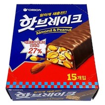 오리온 핫브레이크 50g X 15개, 단품