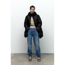 ZARA HOOD FEATHER WATER AND WIND PROTECTION BLACK 자라 후드 깃털 방수 앤 방풍 블랙