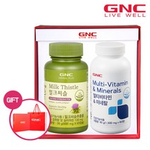 [GNC]멀티비타민 앤 미네랄(60)+밀크씨슬(60캡슐)세트