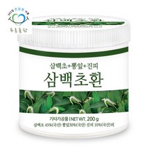 푸른들판 국내산 삼백초환 200g(통) 삼백초잎 뽕잎 상엽 진피, 단품