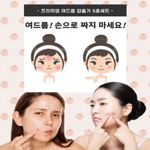 여드름압출기5종세트 모공피지제거기 블랙헤드핀셋바늘 코옆등드름 얼굴화이트헤드관리 턱피지뽑기