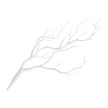 인공 나무 가지 생명체 같은 식물 식물 막대기 웨딩 홈 오피스 장식 실내 야외 정원 야드 장식, White
