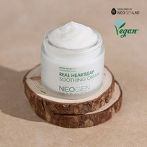 리얼 하트리프 수분크림 80g (어성초크림/진정), 리얼 하트리프 수딩크림 80g