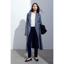 H&M 시가렛 팬츠 - 네이비 블루