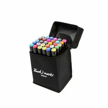 Touch mark 트윈디자인 터치마카펜 드로잉 일러스트 마커, 30색 학생디자인