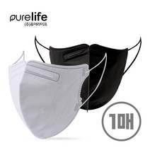 퓨어라이프 새부리형 KF94 마스크 대형 1매, 화이트