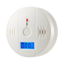 보안 센서 감지기 lcd 공동 센서 작동 단독 내장 85db 사이렌 소리 독립 일산화탄소 중독 경고 경보 감지기, 전통 공동 센서