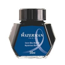 워터맨 병잉크 50ml MO, 청색