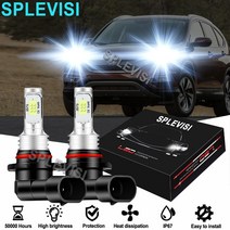 저렴한 2x LED 헤드 라이트 높은 빔 전구 6000K 화이트 혼다 CR-V MK3 MK4 CR-Z 2007-2016 Toyota RAV4 201, 한개옵션1, 한개옵션0
