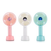 고집쟁이녀석들 손선풍기 샬롬휴대용선풍기 핸디선풍기 3종, 2.핑크 : 스티커형식_받아쓰기(20개이상만)