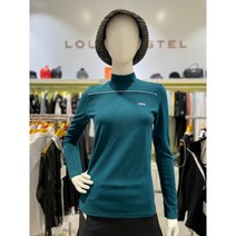 루이까스텔[NC강남] 22F/W LOUIS CASTEL 여성 골프웨어 얇고 따뜻한 부드러운 원단 가슴 파이핑 이너 티셔츠