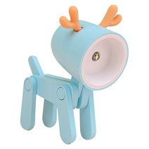 취침등 무선무드등미니 귀여운 애완 동물 조명 개 램프 크리 에이 티브 LED 야간 축제 선물 접이식 테이블, 09 color 09