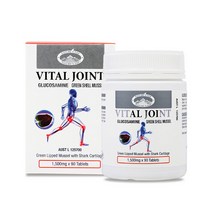 네이쳐스탑 바이탈조인트글루코사민 초록입홍합 관절영양제 90정 + 크림, 1개