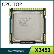 인텔 제온 x3450 쿼드 코어 2.66ghz 8m 2.5gts slbld 소켓 lga1156 cpu 프로세서 동등 i5 750
