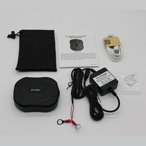 미아방지 초소형 어린이 위치추적기 자전거 차량 위치 추적기 자동차 로케이터 일 대기, 충전기가 있는 상자 없음