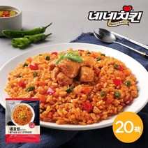 [네네치킨] 네꼬밥 닭가슴살 불닭 곤약볶음밥 250g 20팩
