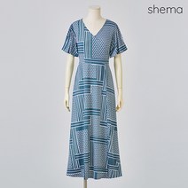 세마 믹스패턴랩스타일원피스_H2M1OP4081