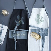 네일샵 어린이집앞치마 유치원선생님 보육교사 카페 공방 미용실 앞치마, 북유럽풍앞치마 라이트그레이