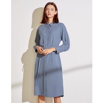 21FW 블루 스트랩 긴팔원피스 DLDR1DY93B5