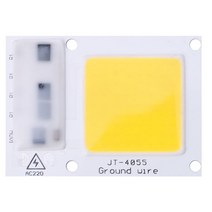 LED 코브 램프 칩 20W 30W 50W AC 220V 스마트 LED 투광 조명 스포트라이트 워마 w, 하얀색