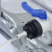 스테인레스 IBC 탱크 도트통 농약통 피팅 커넥터, 코꾸모 쿠팡 1-IBC스텐니뿔-12mm