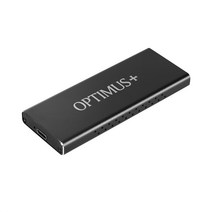 OPTIMUS  NVMe M.2 to USB 3.1 Gen2 Enclosure 외장케이스, M.2 to USB3.1 Enclosure(케이스 만)