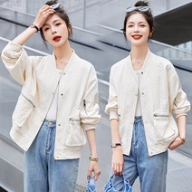 카디건 봄 아우터 여성 봄가을 후드 집업 트렌치 이른 봄 상의 점퍼