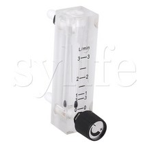 0-3홈카페분위기 영화음악 LPM 100X76X25MM 아크릴 플라스틱 LZQ-6 산소 가스 유량계 공기, 기본