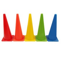 키더스 - 칼라콘 48cm 1개/고급 PVC소재/안전재질, 블루, 키더스 칼라콘 48cm 낱개
