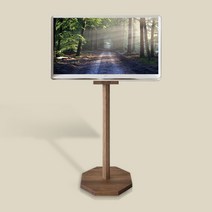 LG 룸앤티비 거치대 원목 우드 TV 스탠드(1 2세대), 네츄럴 로즈, 600(mm)
