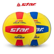 [스타] 뉴 빅 발리볼 CB888 배구 피구 공 소프트 발리볼, 사이즈:뉴 빅 발리볼 CB888 / 색상:레드