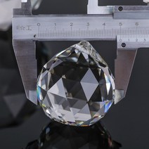 파티션 Muy Bien 20/30/40/50/60mm 샹들리에 크리스탈 볼 프리즘면 처리 된 Suncatcher 펜던트 레인보우 메, 03 20mm
