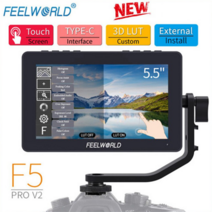 필월드 F5 Pro V4 3D LUT 4K 카메라 필드 프리뷰 모니터, F5 Pro V2