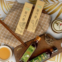 국산 저온 압착 들기름 180ml 300ml [홍천강 고소한 참들집], 저온 압착 들기름 300ml
