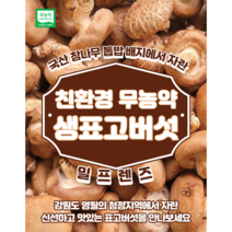강원도 영월 무농약 표고 버섯, 1, 650g(중품)