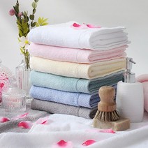 충무타월 클라우망 디아망 수건 150g 30수 코마사, 블루, 6개