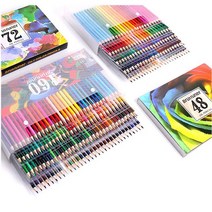 BRUTFUNER 수채 색연필 컬러링 드로잉, 150색