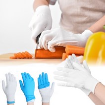 크린스킨 해썹인증 식품용 기능성향균 위생면장갑 1팩 10켤레, 위생면장갑 1+1 / L