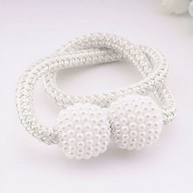 실커튼 실커텐 마그네틱 펄 커튼 클립 홀더 1 개 타이백 버클 행잉 볼 타이 백 액세서리 홈 데코 카라반커텐, 09 color9