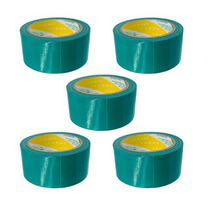 소유 청테이프 면테이프 가정용 녹색 48mm x 15M, 30개입