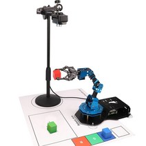 로봇팔 도프봇 인공지능 raspberry pi 4b ai vision 6 dof robot armpython program toy kit, 4b 2g 버전