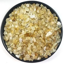 럭키스톤 돌 이색수집품 100g 천연 황수정 노란색 보석 석영 바위 자갈 광택 미네랄 표본 수족관 장식 레이키에너지, 5-7m 100g