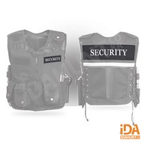 방범조끼 전용밸크로 방검복 보안 호신용품 경호조끼 ACE-1000/7000 전용 벨크로로고