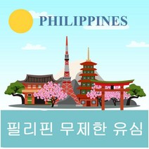 필리핀 유심 매일 2GB 사용후 저속 무제한 3일~30일/택배 수령, 4일
