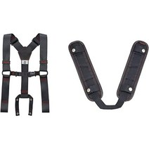 TJM Design 타지마 YPL-BK 안전 벨트 서스펜션 하네스, M : 신장 165~175cm + 멜빵+어깨패드개