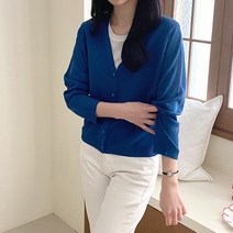 [아이슈즈] 기본 브이넥 가디건 1099241