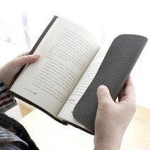 아리아라 천연가죽 VIP 북커버 책커버, 그레이